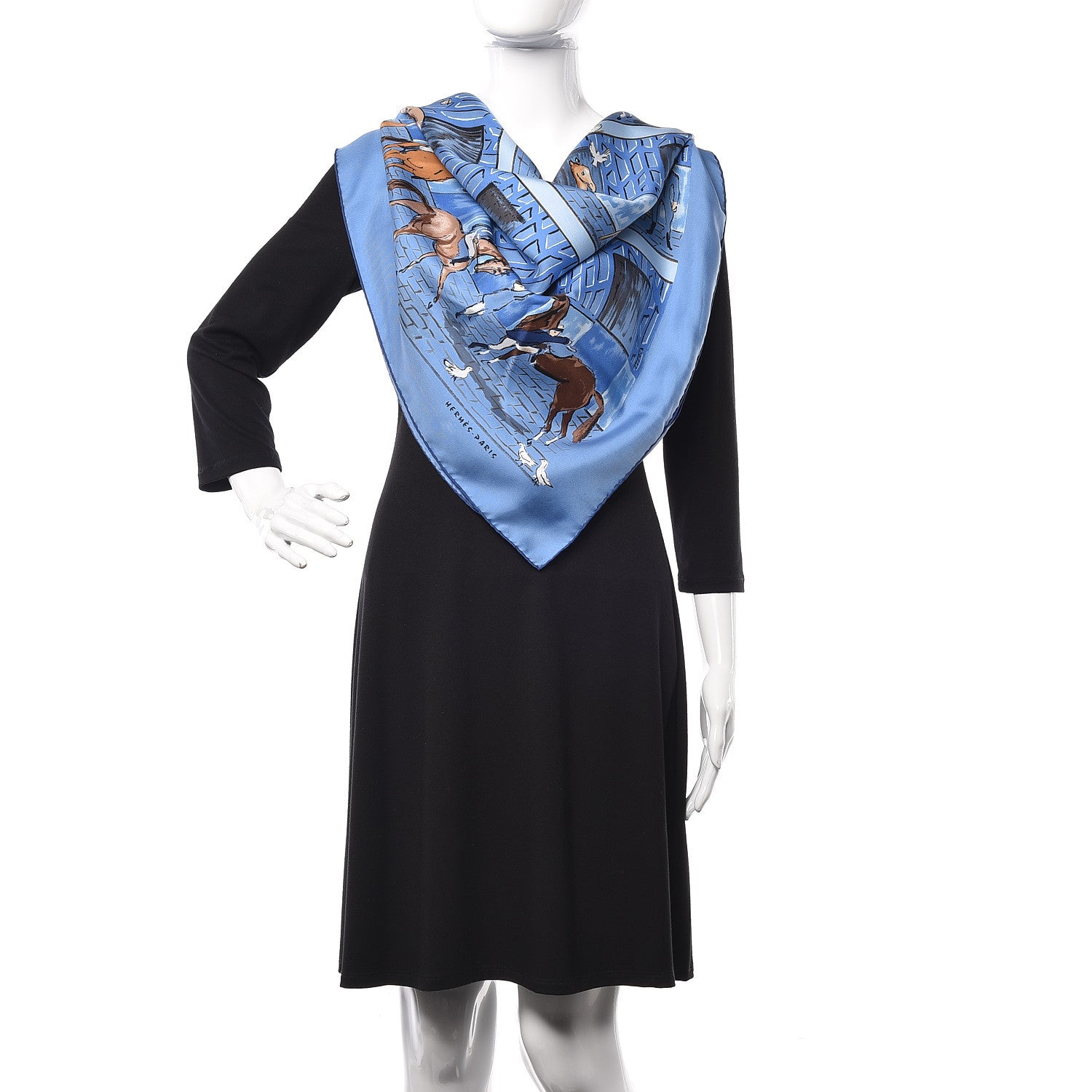 Hermes Silk Les Boxes Scarf 90 2 of 7