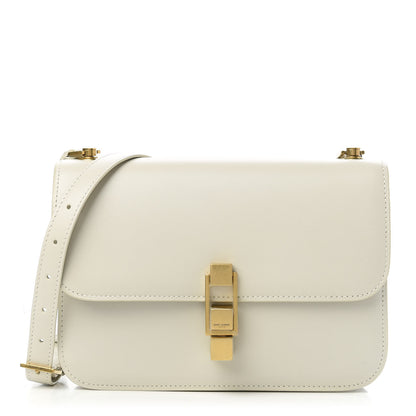 Saint Laurent Smooth Calfskin Carre Satchel Crema Soft 1 of 10