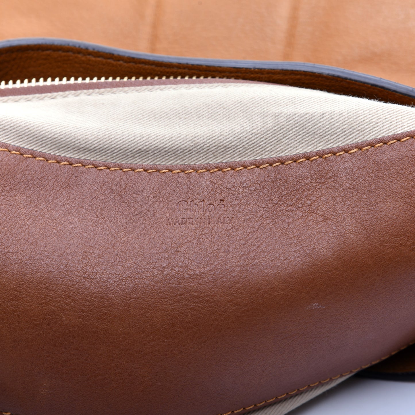 Grained Lambskin Medium Lexa Shoulder Bag Mustard Brown
