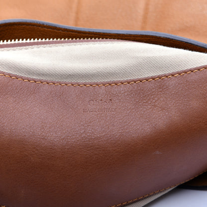 Chloe Grained Lambskin Medium Lexa Shoulder Bag Mustard Brown 9 of 16