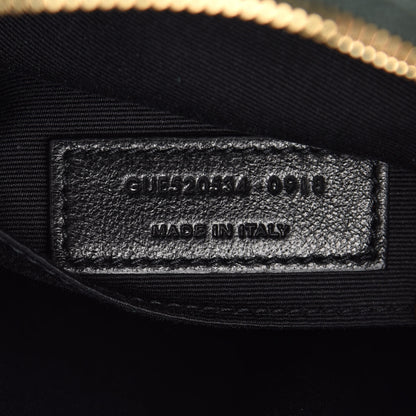 Saint Laurent Calfskin Matelasse Monogram Lou Camera Bag Military Green 10 of 10