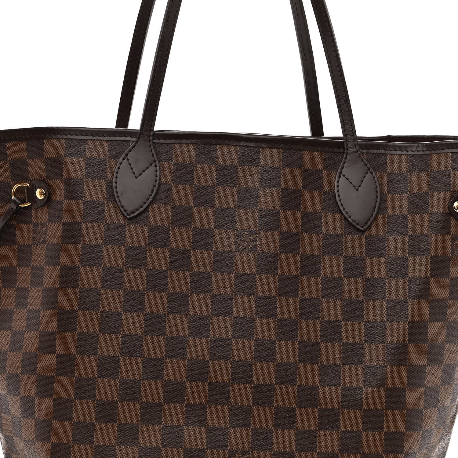 Louis Vuitton Damier Ebene Neo Neverfull MM Rose Ballerine 8 of 10