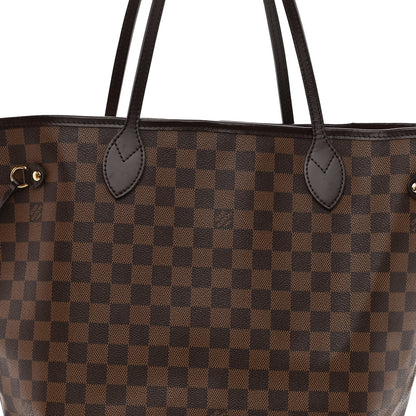 Louis Vuitton Damier Ebene Neo Neverfull MM Rose Ballerine 8 of 10