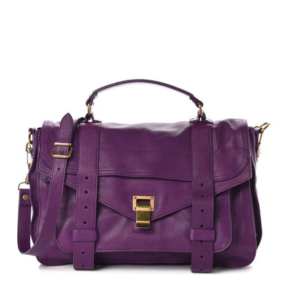 Proenza Schouler Lambskin Medium PS1 Satchel Veruca Salt 1 of 13