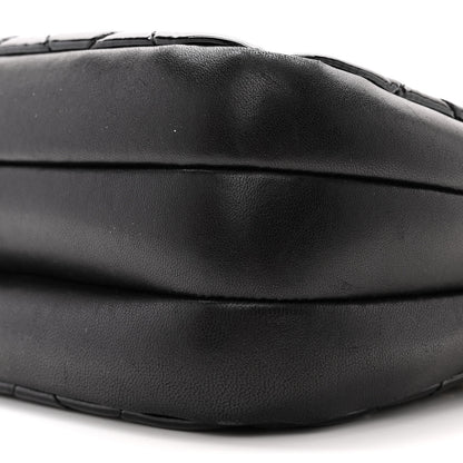 Chanel Patent Quilted Crown CC Double Zip Bag Black 11 of 12