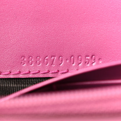 Gucci Guccissima Signature Bowy Continental Wallet Peonia Flower 7 of 7