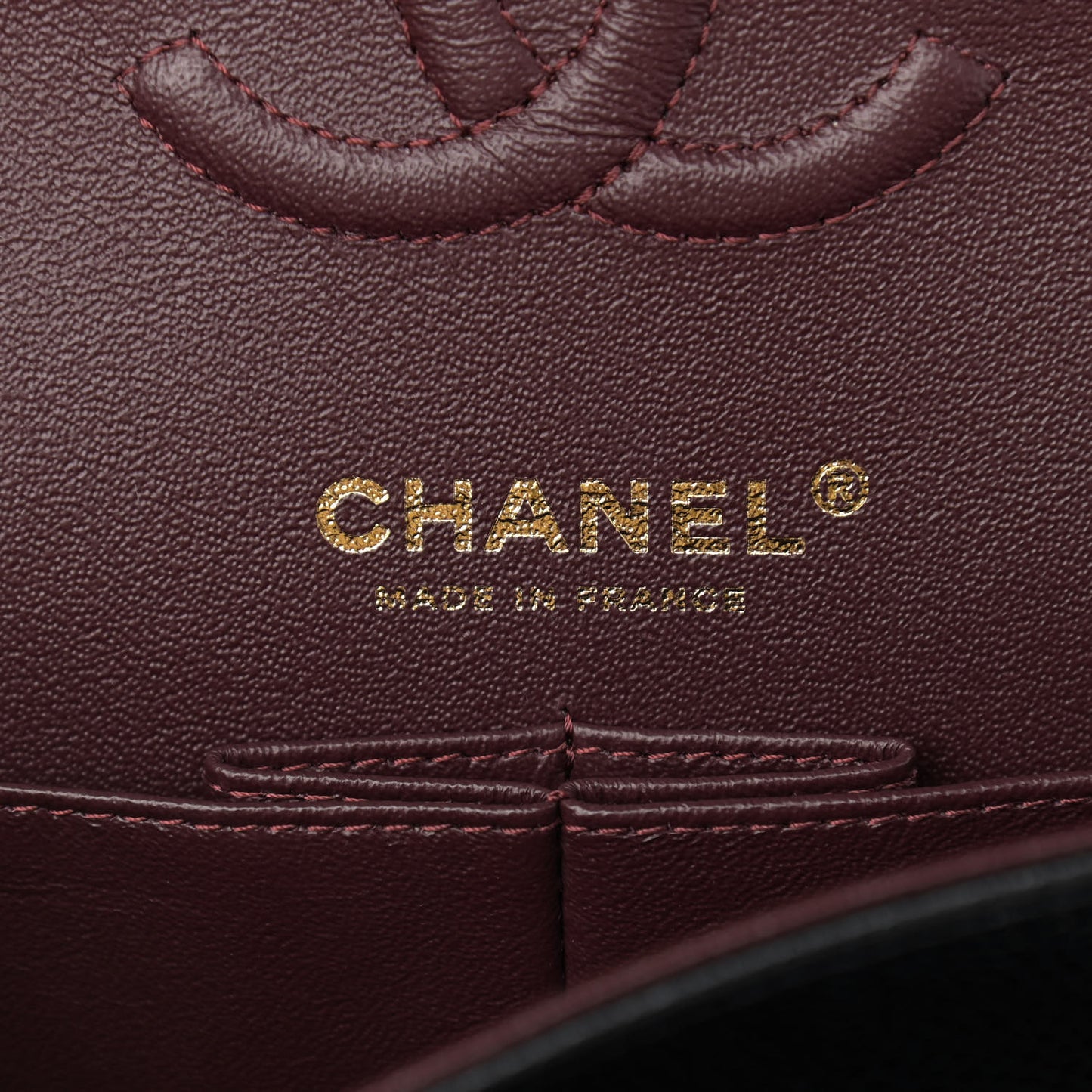 Caviar Quilted Small Double Flap Black