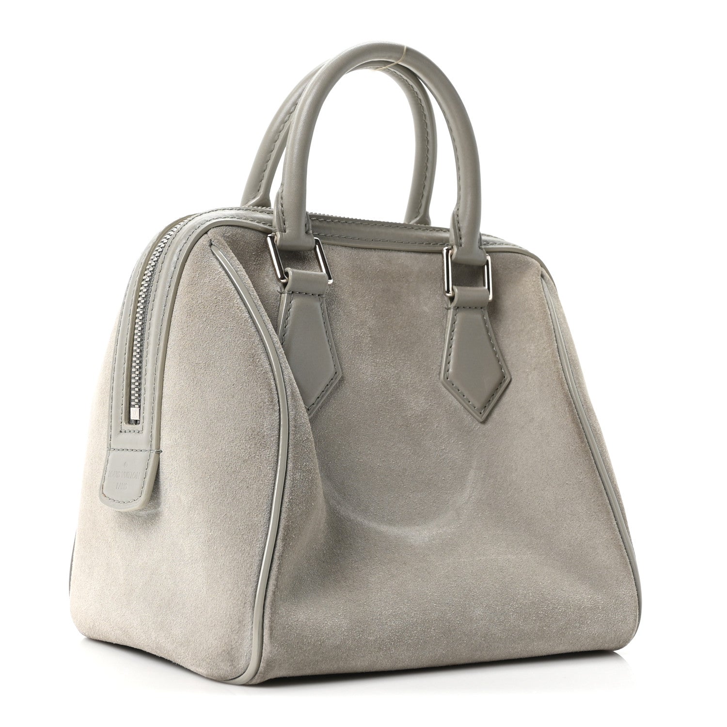 Louis Vuitton Suede Cubic Illusion Speedy Cube PM Grey 3 of 10