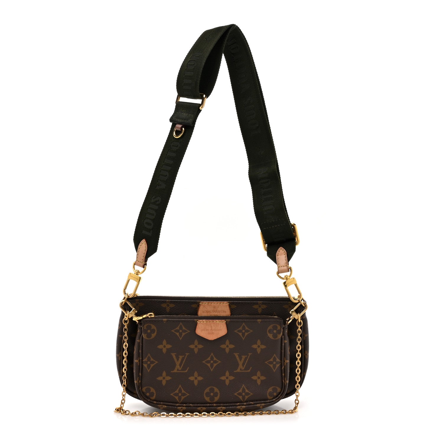 Louis Vuitton Monogram Multi Pochette Accessories Kaki 1 of 15