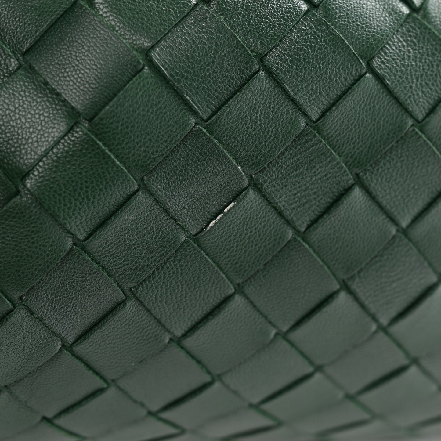 Nappa Maxi Intrecciato The Pouch Oversized Clutch Raintree
