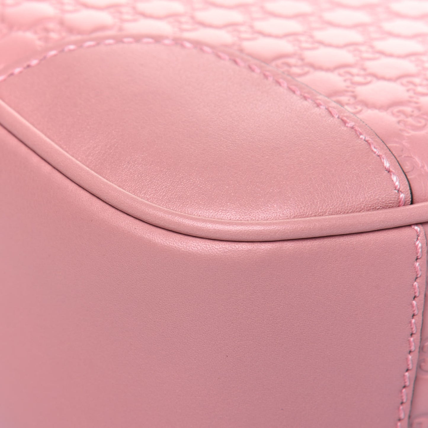 Soft Microguccissima Mini Bree Messenger Bag Soft Pink