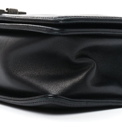 Chanel Lambskin Quilted Medium Boy Flap Black 10 of 10