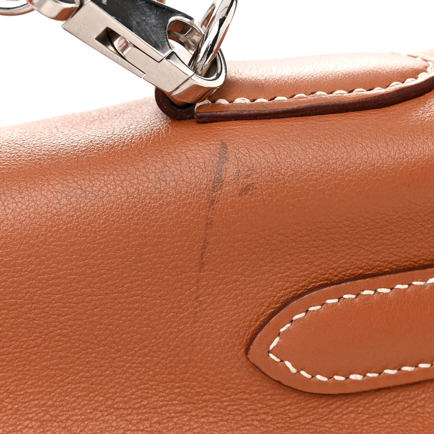 Hermes Toile Swift Kelly Retourne 32 Gold 14 of 16