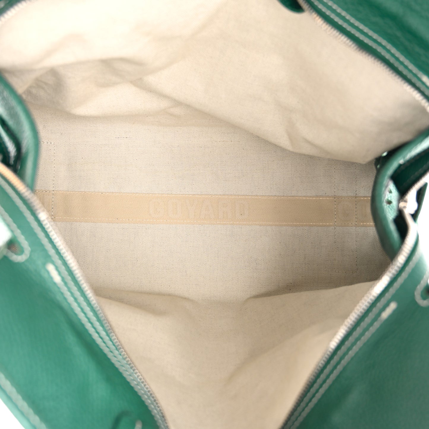 Goyardine Sac Hardy Pet Carrier PM Green