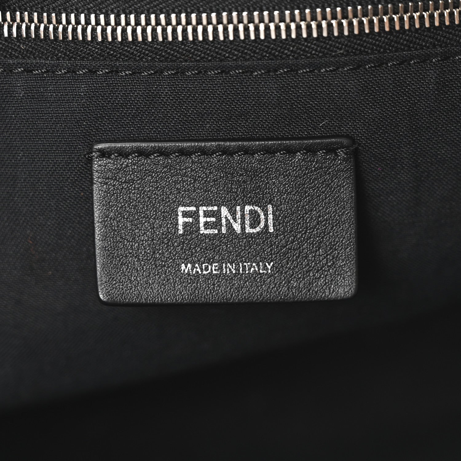 Fendi Shearling Geometric Monster Backpack Multicolor 6 of 10