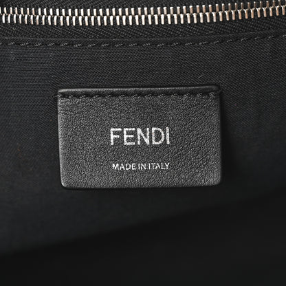 Fendi Shearling Geometric Monster Backpack Multicolor 6 of 10