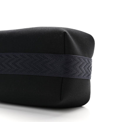 Hermes Canvas Small Bride-A-Brac Pouch Black Bleu Nuit 8 of 8