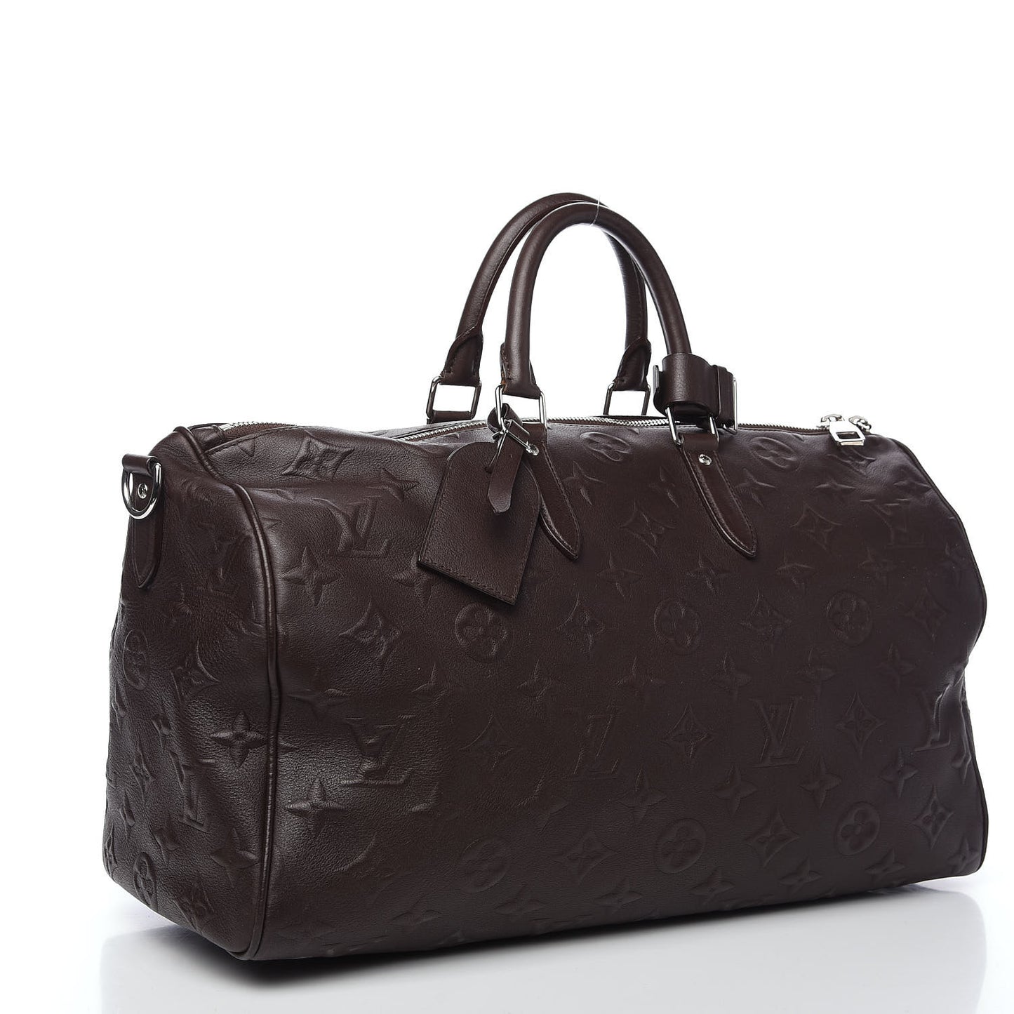 X EDUN Monogram Revelation Keepall 45 Bandouliere Brown