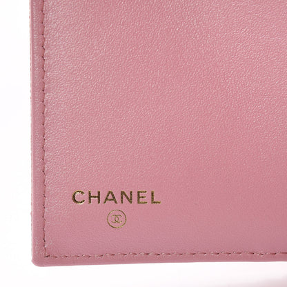 Chanel Iridescent Caviar Quilted Small Flap Wallet Rose Pink 6 of 9