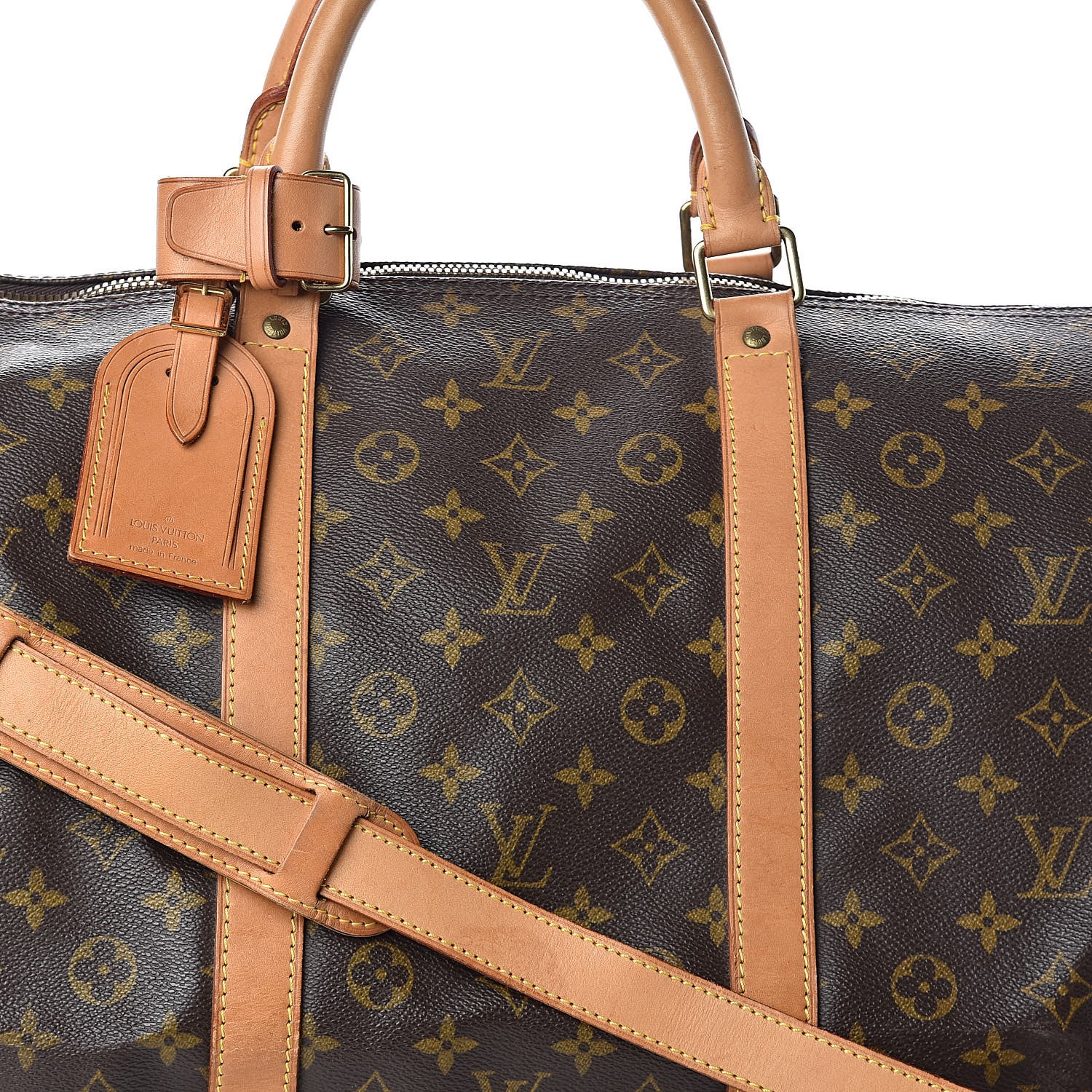 Louis Vuitton Monogram Keepall Bandouliere 60 8 of 10