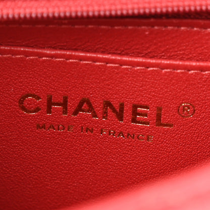 Chanel Aged Calfskin Quilted 2.55 Reissue Mini Flap Red 6 of 12