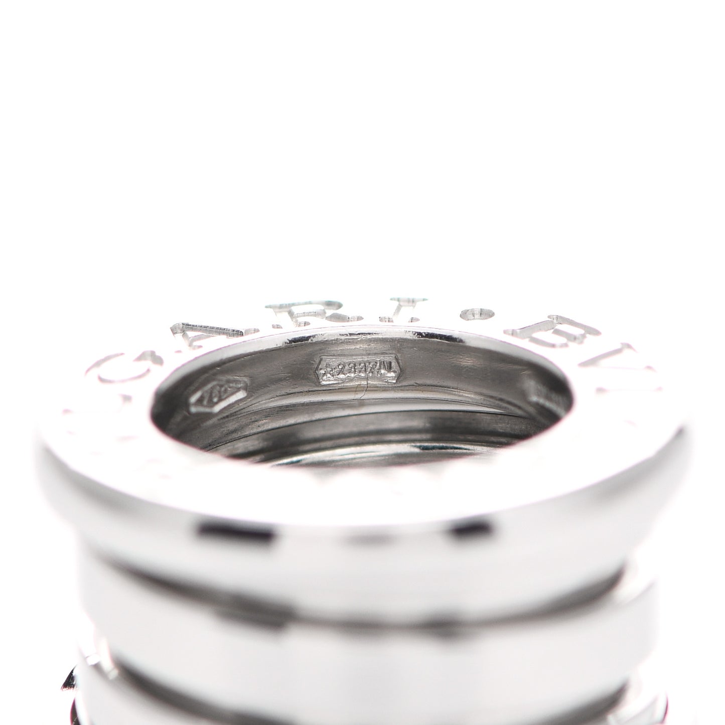 18K White Gold B.Zero1 Pendant