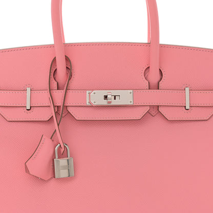 Hermes Epsom Birkin 30 Rose Confetti 8 of 13