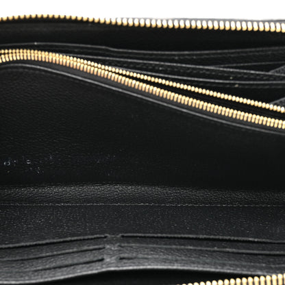 Louis Vuitton Empreinte Zippy Wallet Black 14 of 24