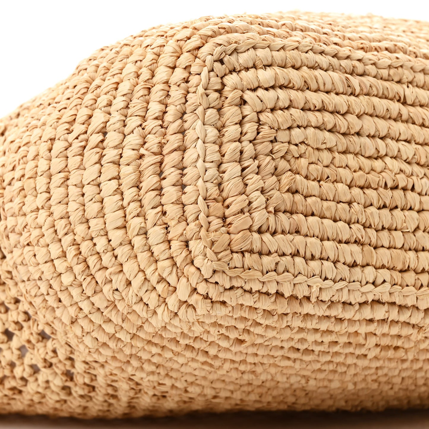 Raffia Icare Shopping Tote Natural