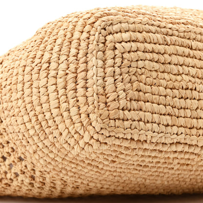 Saint Laurent Raffia Icare Shopping Tote Natural 11 of 14