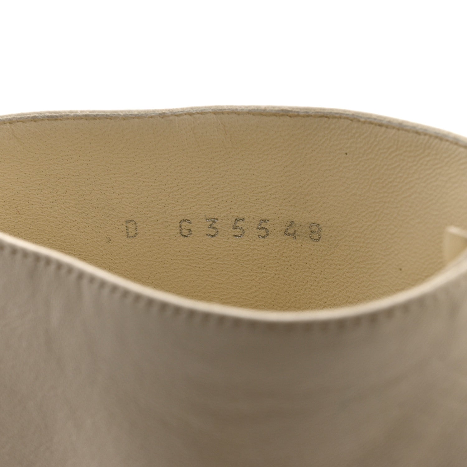 Chanel Lambskin Patent Calfskin Pearl Cap Toe Short Boots 38 Ivory Black 6 of 9