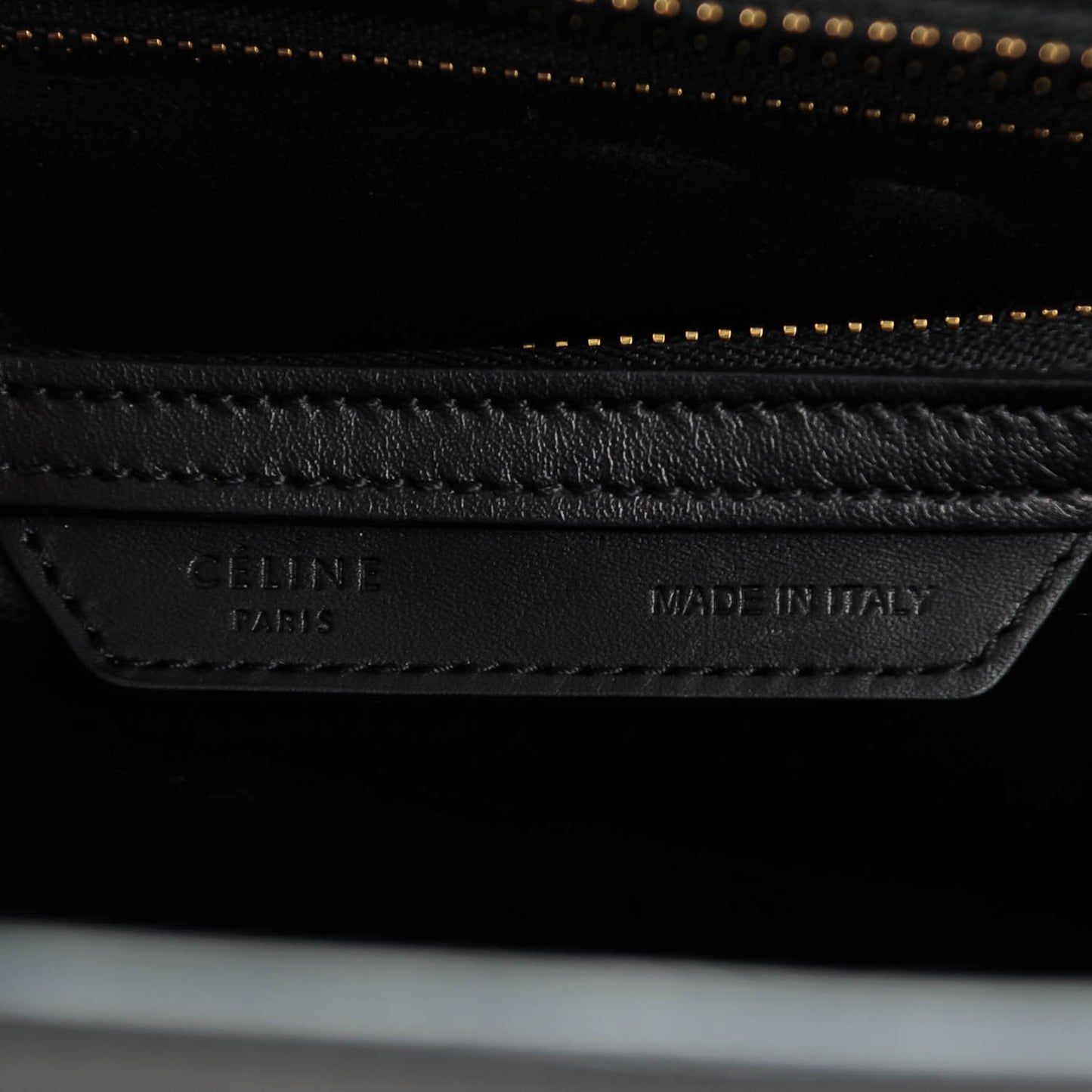 Felt Smooth Calfskin Triolor Micro Luggage Indigo