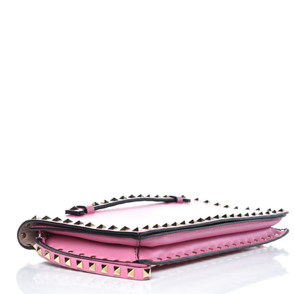 Valentino Garavani Nappa Rockstud Wristlet Clutch Ninphea 4 of 9