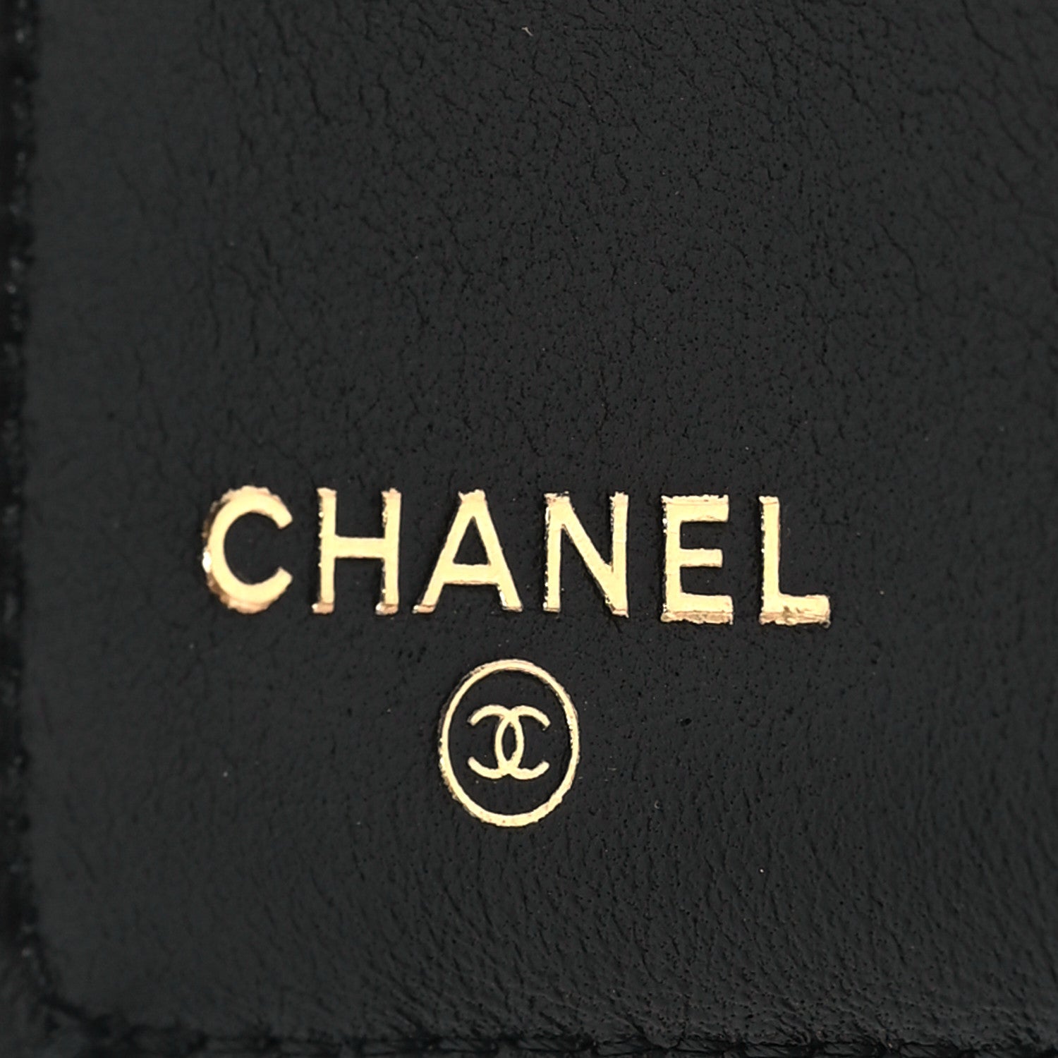 Chanel Lambskin Quilted CC Compact Bifold Wallet Black 6 of 8