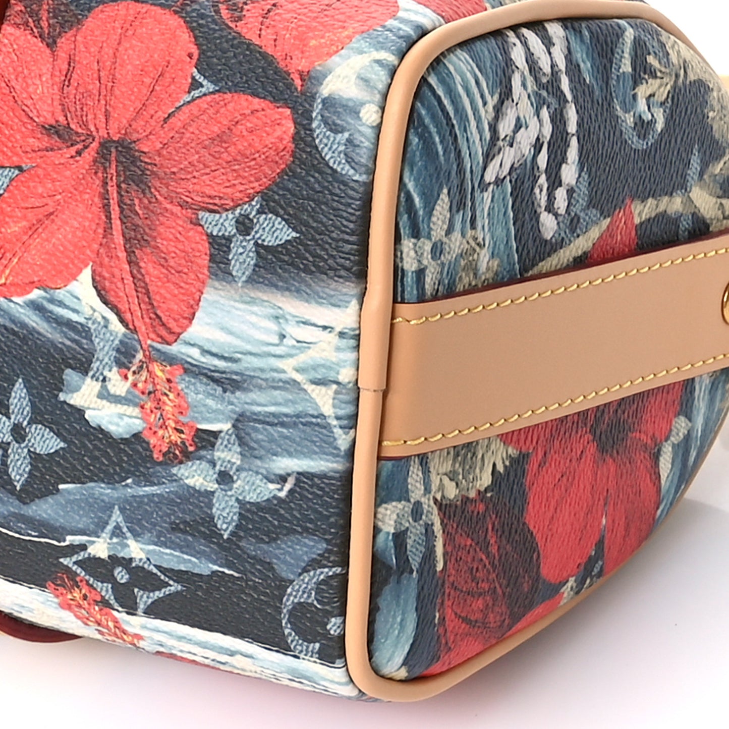Monogram Surfin Keepall Bandouliere 25 Navy Blue