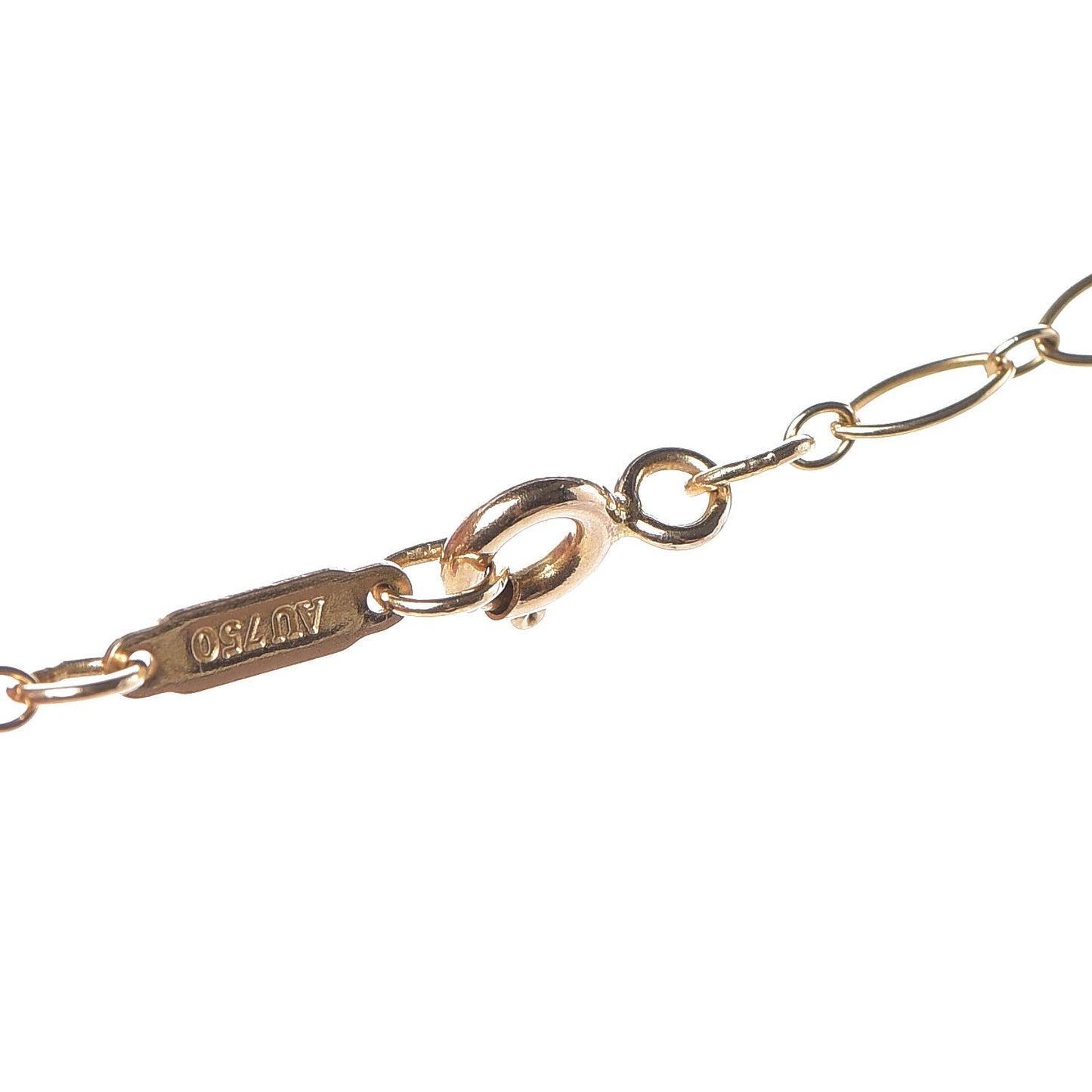 18K Yellow Gold Oval Link Chain