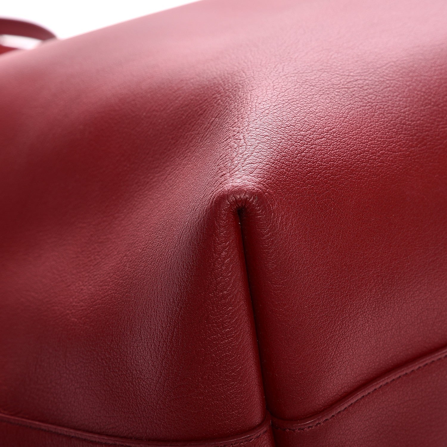Saint Laurent Calfskin Large Shopping Tote Palissandre 16 of 17