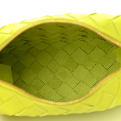 Bottega Veneta Nappa Intrecciato Mini Loop Camera Bag Acid Kiwi 5 of 9