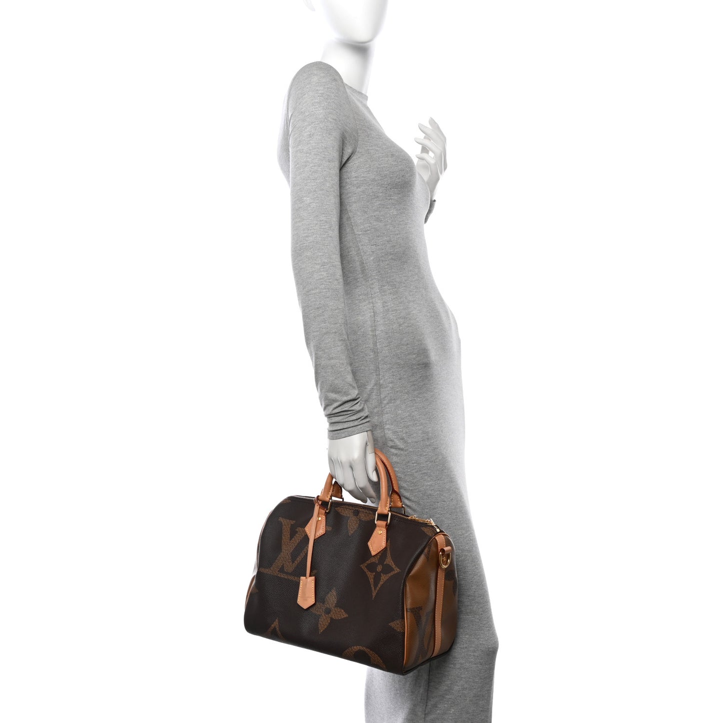 Reverse Monogram Giant Speedy Bandouliere 30