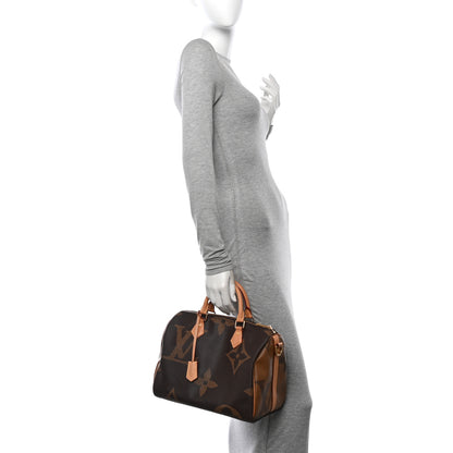 Louis Vuitton Reverse Monogram Giant Speedy Bandouliere 30 2 of 14