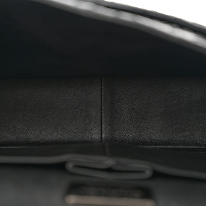 Chanel Snakeskin Jumbo Double Flap So Black 5 of 10