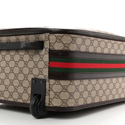Gucci GG Plus Monogram Small Web Trolley Brown 8 of 13