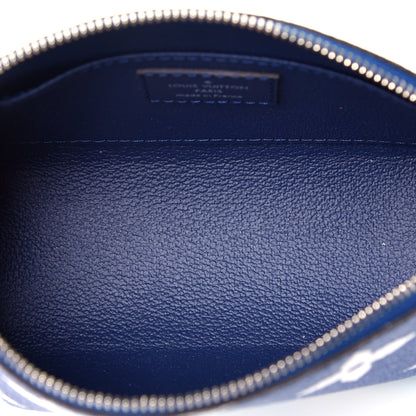 Louis Vuitton Monogram Giant Escale Cosmetic Pouch Blue 5 of 9