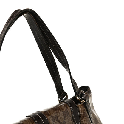 Gucci Crystal Monogram Duchessa Flap Shoulder Bag Dark Brown 14 of 18