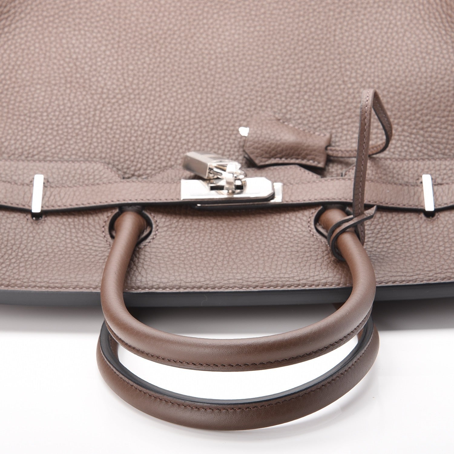 Hermes Taurillon Clemence Birkin 35 Cacao 12 of 32