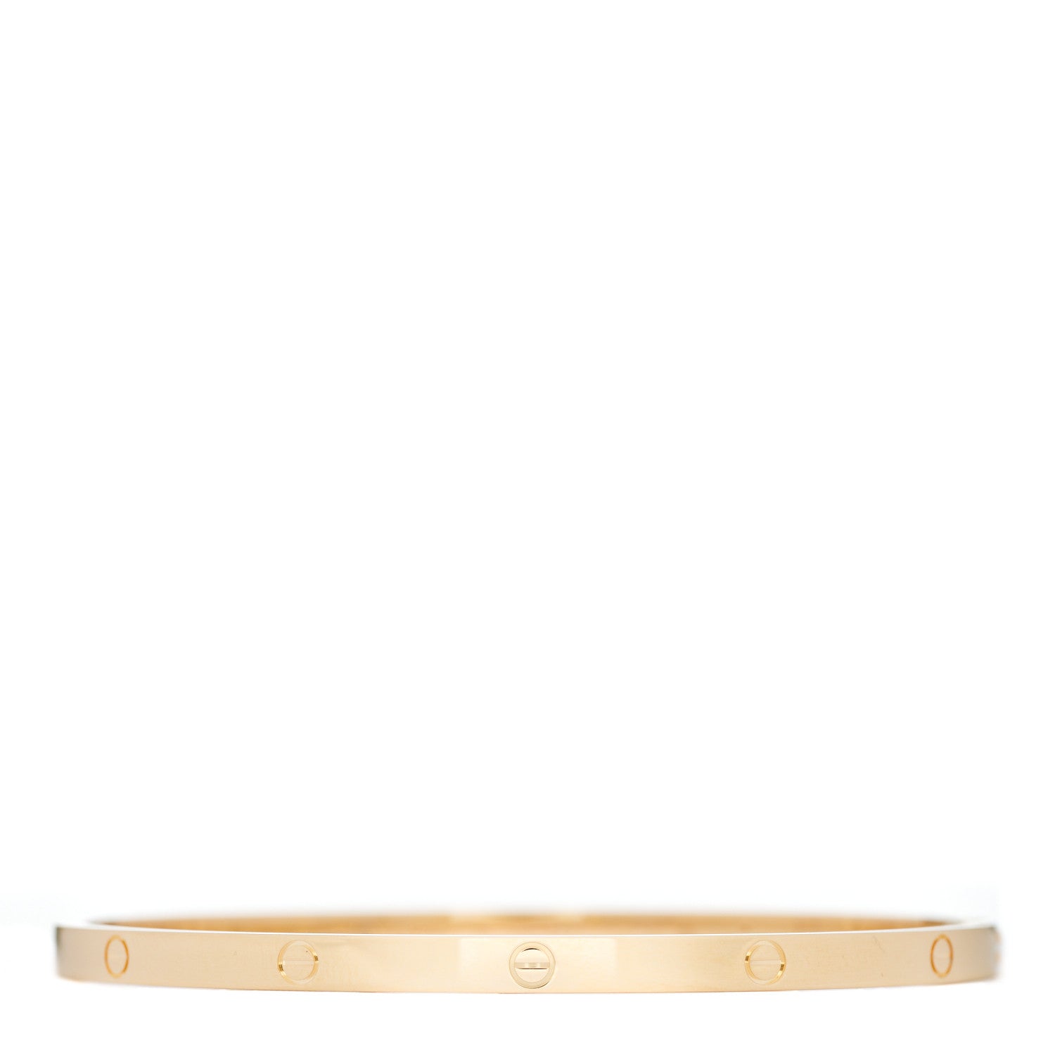 Cartier 18K Yellow Gold Small LOVE Bracelet 18 1 of 5