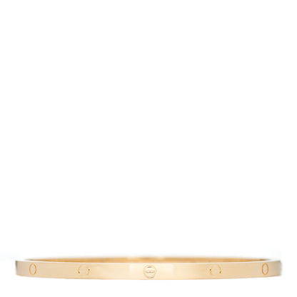 Cartier 18K Yellow Gold Small LOVE Bracelet 18 1 of 5