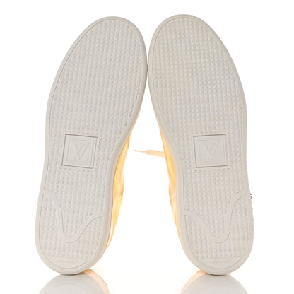 Louis Vuitton Metallic Calfskin Frontrow Sneakers 38 Gold 5 of 10