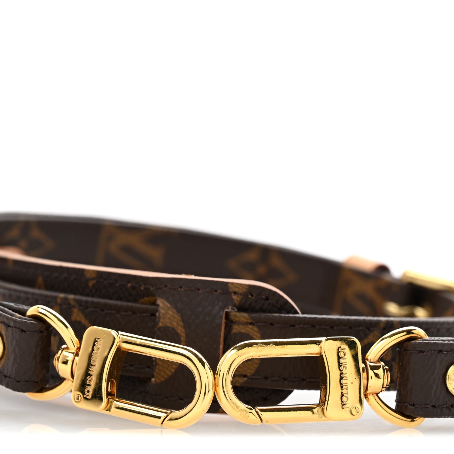 Louis Vuitton Monogram 16mm Adjustable Shoulder Strap 3 of 5