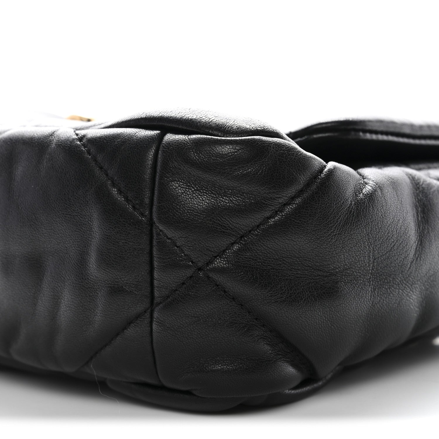 Chanel Lambskin Quilted Medium Chanel 19 Flap Black 10 of 10